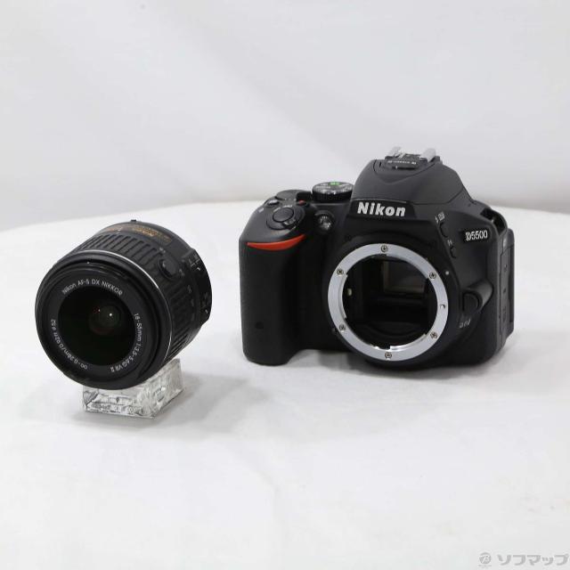 中古)Nikon NIKON D5500 18-55 VRII レンズキット ブラック(276-ud) 