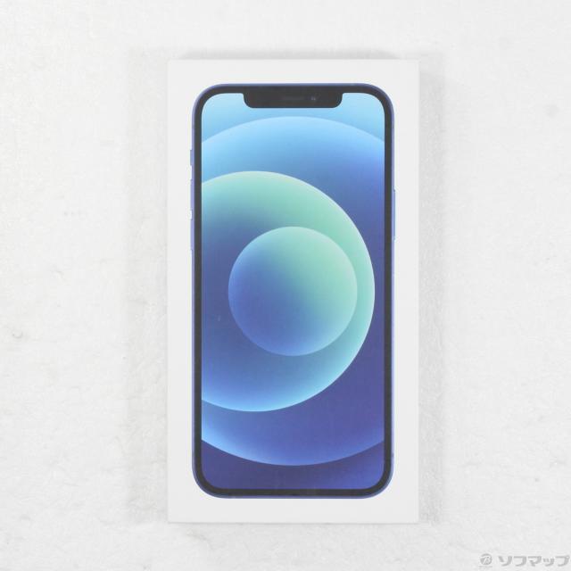 中古)Apple iPhone12 256GB ブルー MGJ33J/A SIMフリー(276-ud)