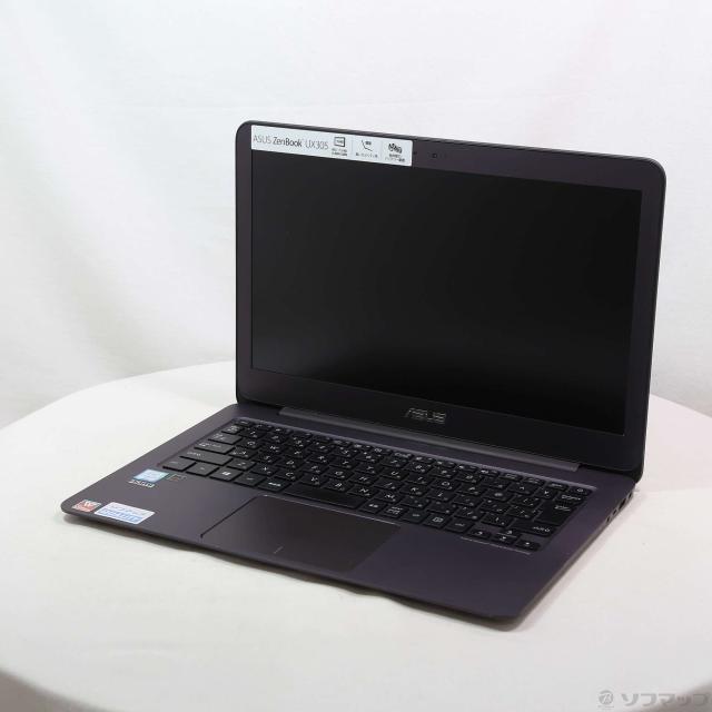 中古)ASUS ZenBook UX305CA UX305CA-FC004T ブラック (Windows 10)(262-ud)