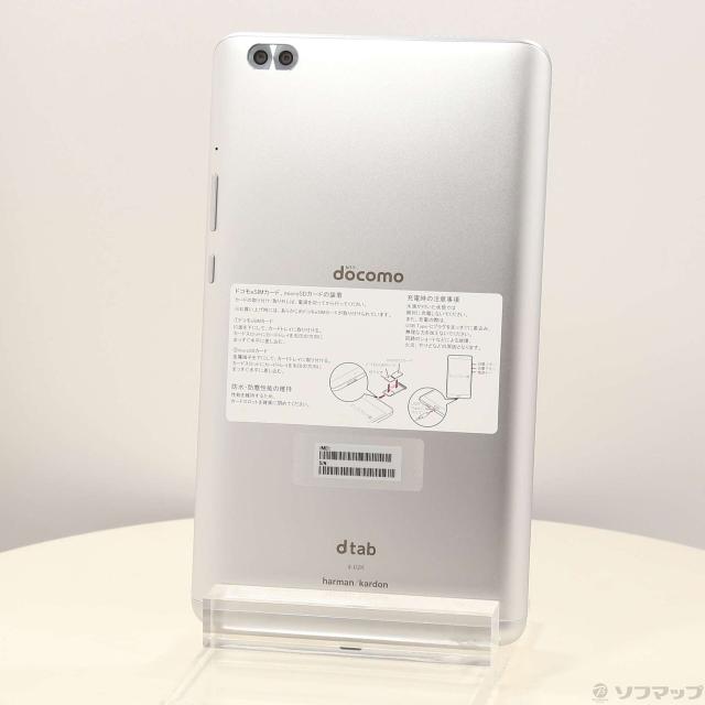 中古)HUAWEI dtab Compact 32GB シルバー d-02K docomo(251-ud)