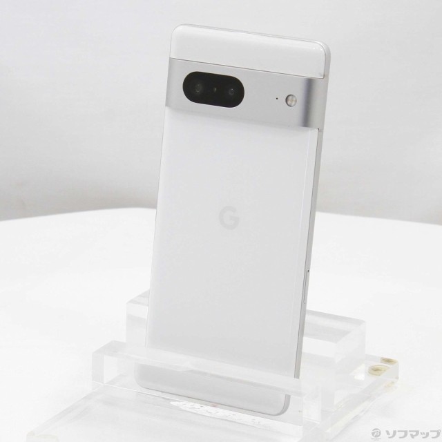 (中古)GOOGLE Google Pixel 7 128GB スノー GOSAT2 Softbank SIMフリー(352-ud)