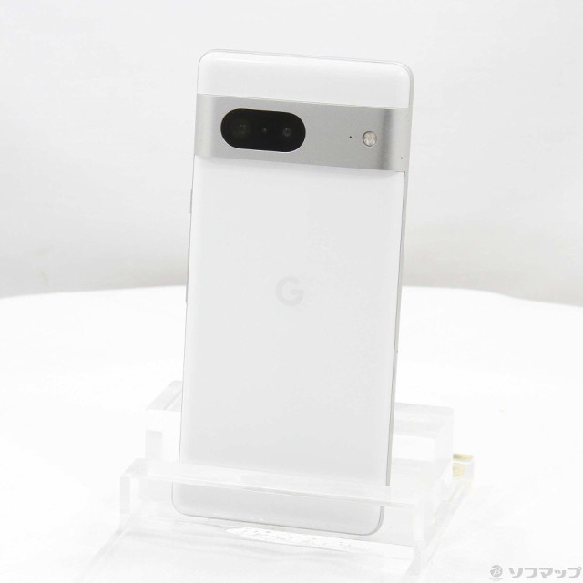 (中古)GOOGLE Google Pixel 7 128GB スノー GOSAT2 Softbank SIMフリー(349-ud)