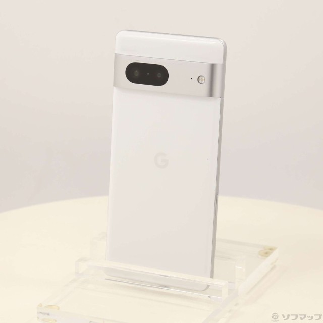 (中古)GOOGLE Google Pixel 7 128GB スノー GOSAT2 Softbank SIMフリー(251-ud)
