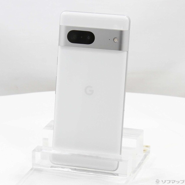 (中古)GOOGLE Google Pixel 7 128GB スノー GOSAT2 Softbank SIMフリー(258-ud)