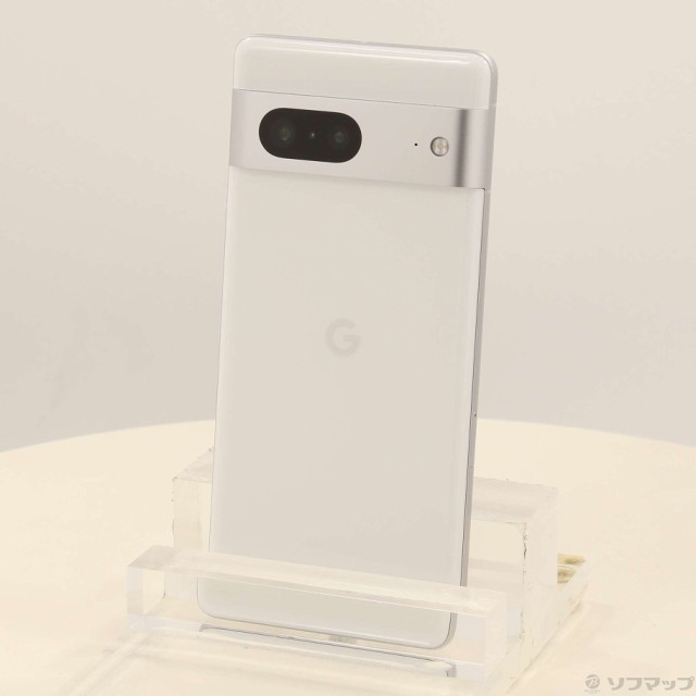 (中古)GOOGLE Google Pixel 7 128GB スノー GOSAT2 Softbank SIMフリー(262-ud)