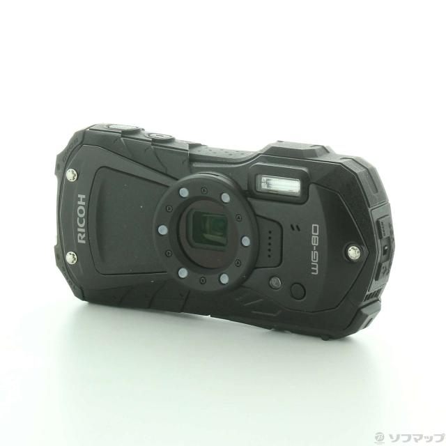 中古)RICOH RICOH WG-80 ブラック(258-ud)