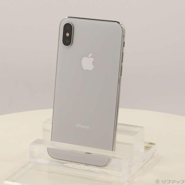 iphoneX 64GB シルバー ソフトバンク