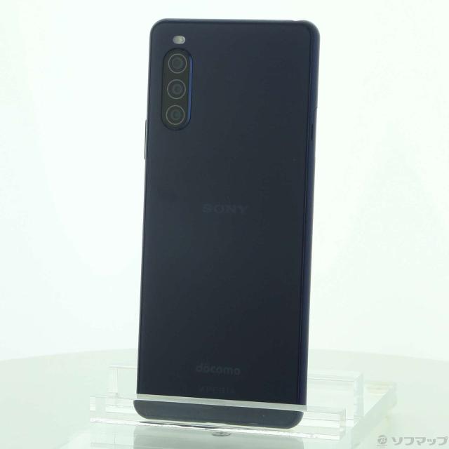SIMフリー Xperia Ace II SO-41B ブルー64GB 本体[Aランク
