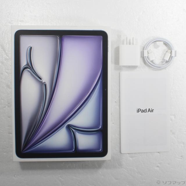 【ジャンク】 iPad Air 第6世代 11インチ Wifi 128GB iPad Air 11インチ 第6世代 Wi-Fiモデル 128GB ブルー MUWD3J/A
