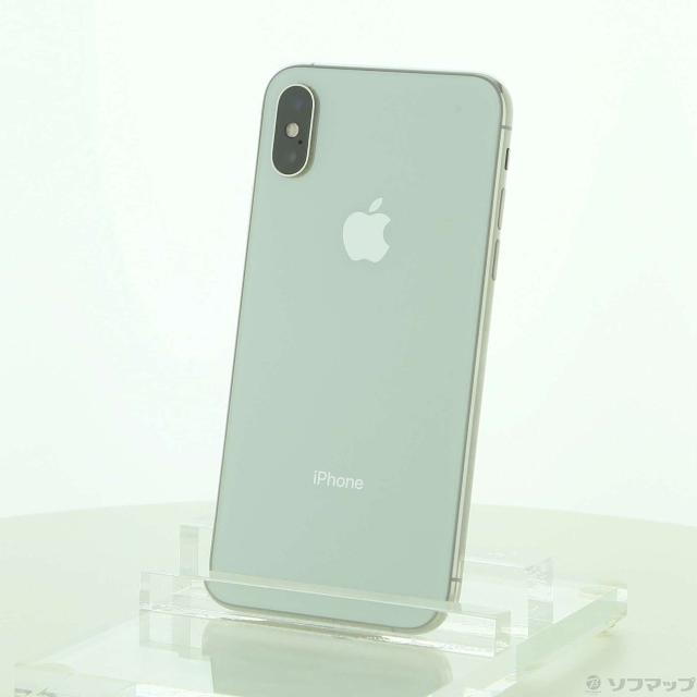 (中古)Apple iPhoneXS 256GB シルバー MTE12J/A SIMフリー(371-ud)