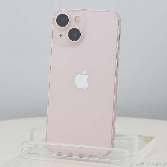 (中古)Apple iPhone13 mini 128GB ピンク MLJF3J/A SIMフリー(276-ud)