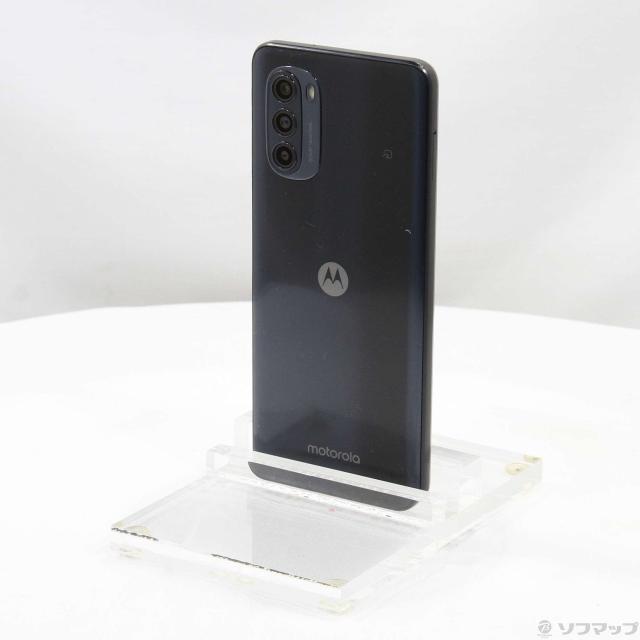 中古)Motorola moto g52j 5G 128GB インクブラック PATM0000JP