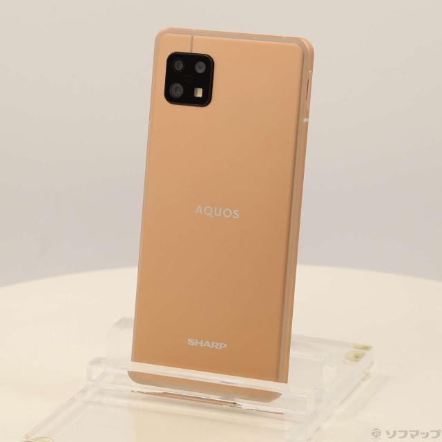 SHARP AQUOS sense6 SH-RM19 64GB ライトカッパー