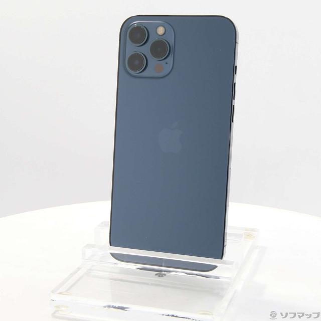 中古)Apple iPhone12 Pro Max 128GB パシフィックブルー MGCX3J
