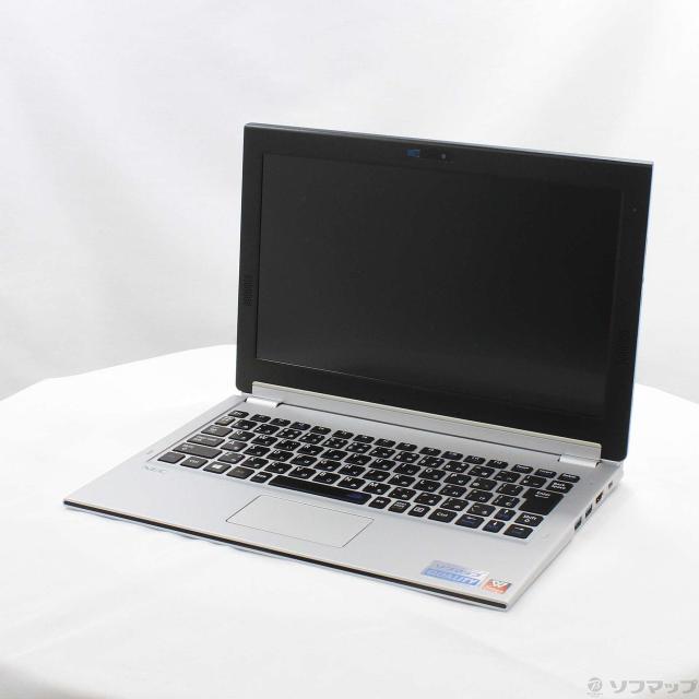 (中古)NEC LaVie Hybrid ZERO PC-HZ330FAS ムーンシルバー (Windows 10)(368-ud)