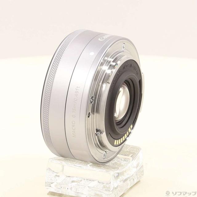中古)Canon EF-M 22mm F2 STM シルバー (レンズ)(CANON M 中古)Canon EF-M 22mm F2 STM シルバー (レンズ)(CANON M