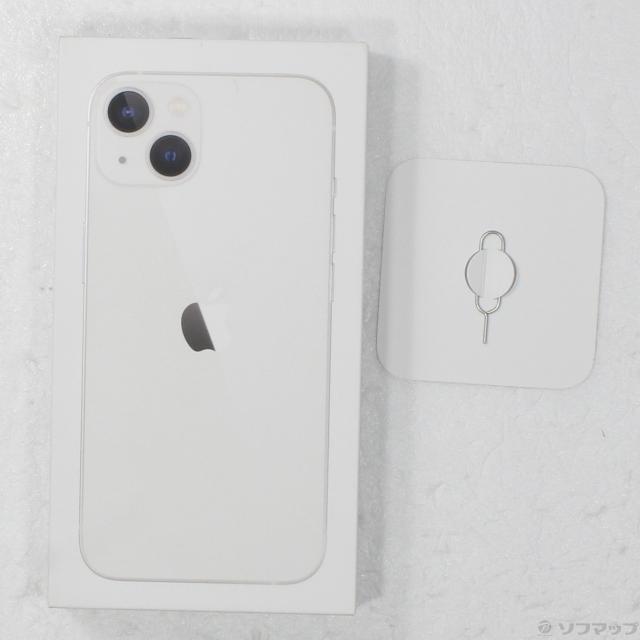 中古)Apple iPhone13 128GB スターライト MLND3J/A SIMフリー