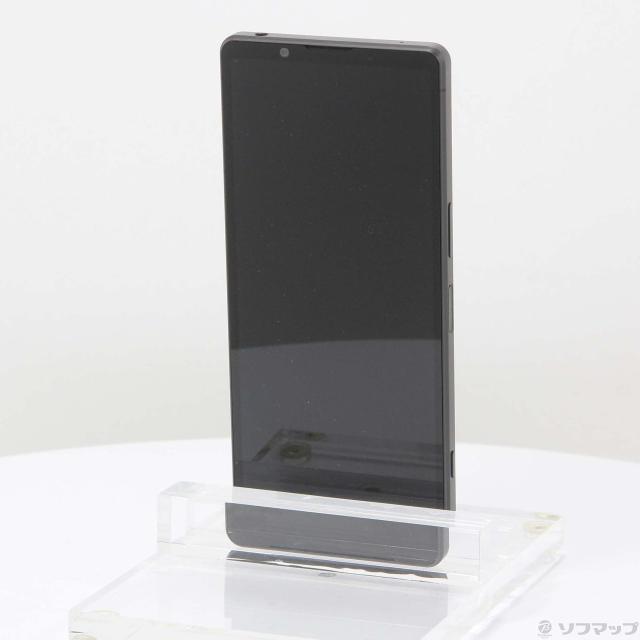 中古)SONY Xperia 5 V 256GB ブラック XQ-DE44 SIMフリー(295-ud)