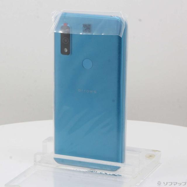 (中古)FUJITSU arrows We 64GB ターコイズ A101FC Softbank SIMフリー(269-ud)