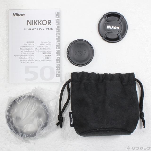 中古)Nikon Nikon AF-S NIKKOR 50mm F1.8G (レンズ)(297-ud) その他