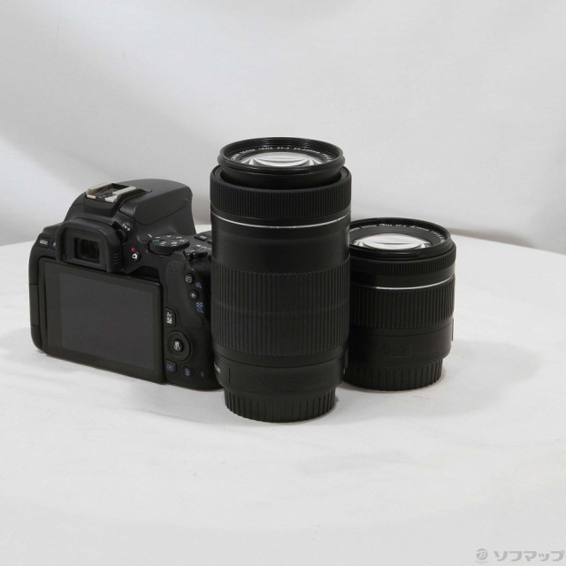 中古)Canon EOS Kiss X10 ダブルズームキット ブラック(258-ud
