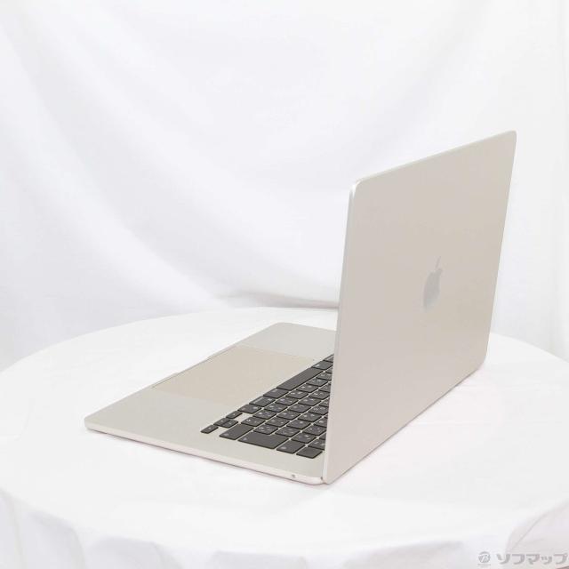 MacBook Air スターライト ［MRYR3J/A］ 展示美品 Apple MacBook Air Liquid Retinaディスプレイ 15.3 MRYR3J/A