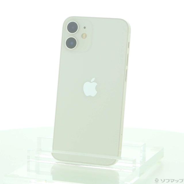 (中古)Apple iPhone12 mini 64GB ホワイト MGA63J/A SIMフリー(344-ud)