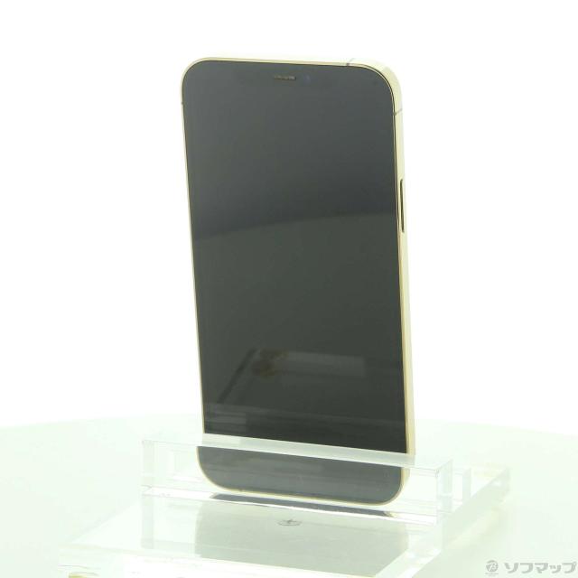 (中古)Apple iPhone12 Pro 128GB ゴールド NGM73J/A SoftBank(344-ud)