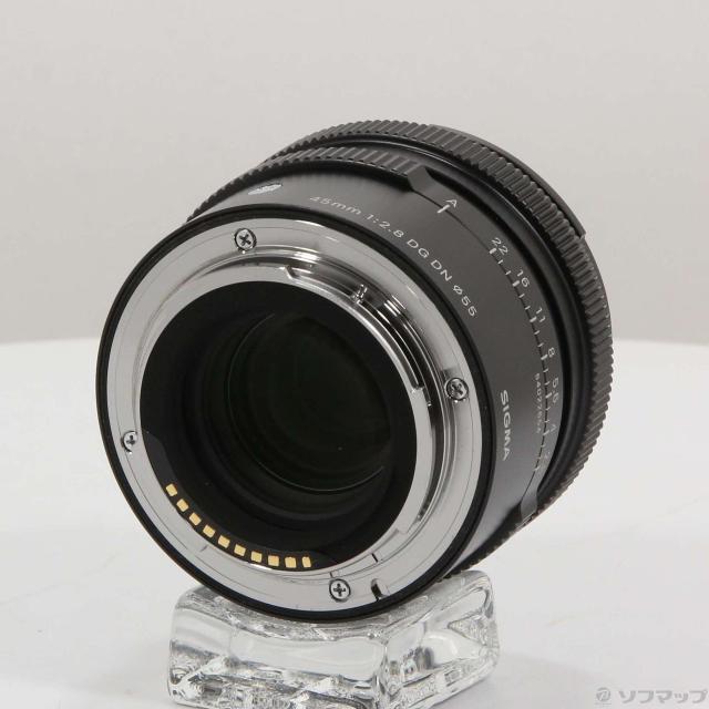 超美品 Sigma レンズ 45mm f2.8 DG DN シグマ Sony用 45mm F2.8