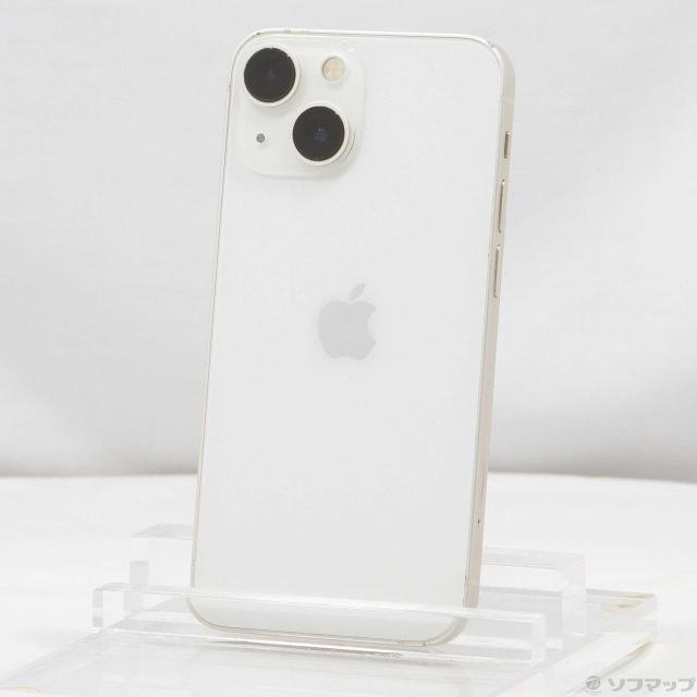 中古)Apple iPhone13 mini 512GB スターライト MLJR3J/A SIM