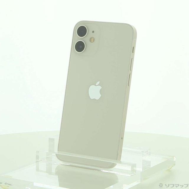 (中古)Apple iPhone12 mini 64GB ホワイト MGA63J/A SIMフリー(305-ud)