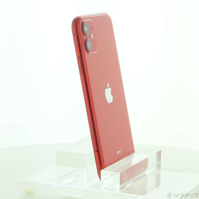 (中古)Apple iPhone11 128GB プロダクトレッド MWM32J/A SoftBank(198-ud)_3