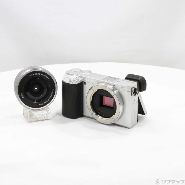 中古)SONY α6400 ILCE-6400L パワーズームレンズキット シルバー