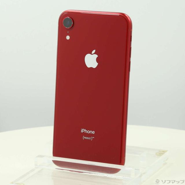 中古)Apple iPhoneXR 256GB プロダクトレッド MT0X2J/A SIM