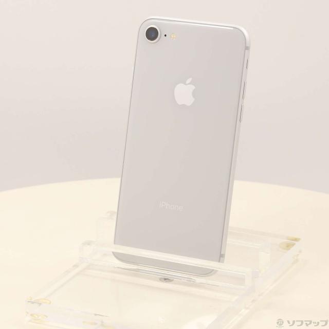 (中古)Apple iPhone8 256GB シルバー MQ852J/A SIMフリー(368-ud)