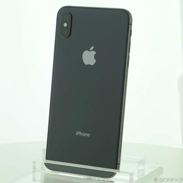 中古)Apple iPhoneXS Max 256GB スペースグレイ MT6U2J/A SIM