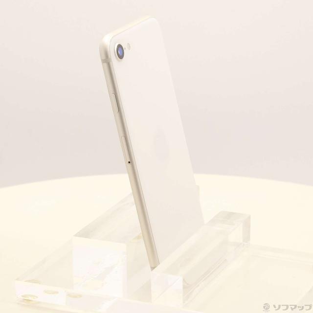 中古)Apple iPhone SE 第3世代 128GB スターライト MMYG3J/A SIMフリー