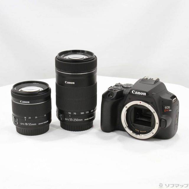 中古)Canon EOS Kiss X10 ダブルズームキット ブラック(344-ud)