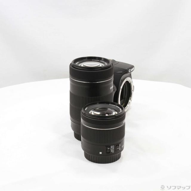 Canon EOS Kiss X10 レンズ2本セット　中古美品 中古)Canon EOS Kiss X10 ダブルズームキット ブラック(344-ud)