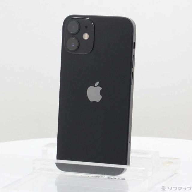中古)Apple iPhone12 mini 256GB ブラック MGDR3J/A SIMフリー
