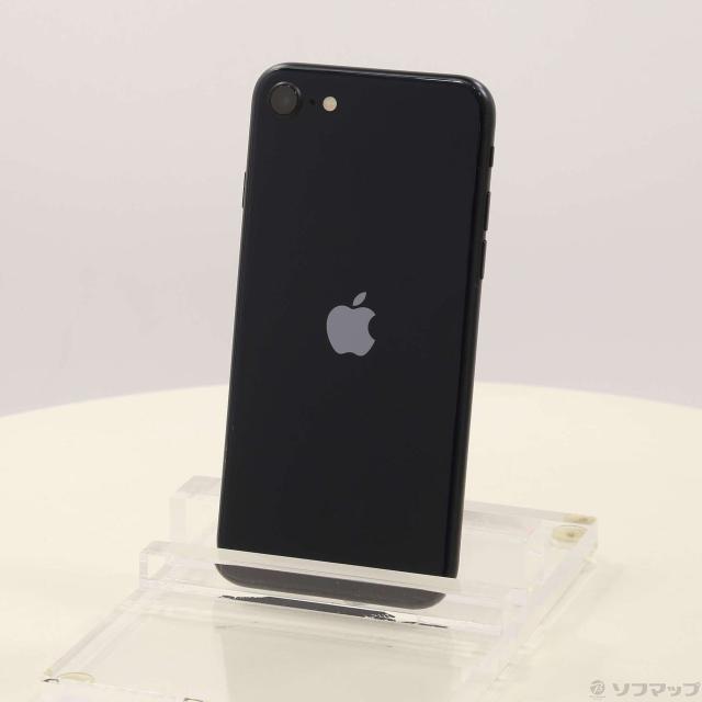中古)Apple iPhone SE 第3世代 64GB ミッドナイト MMYC3J/A SIM