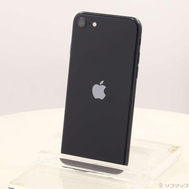 中古)Apple iPhone SE 第3世代 64GB ミッドナイト MMYC3J/A SIM
