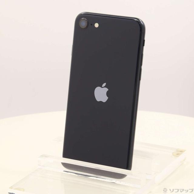 中古)Apple iPhone SE 第3世代 64GB ミッドナイト MMYC3J/A SIM