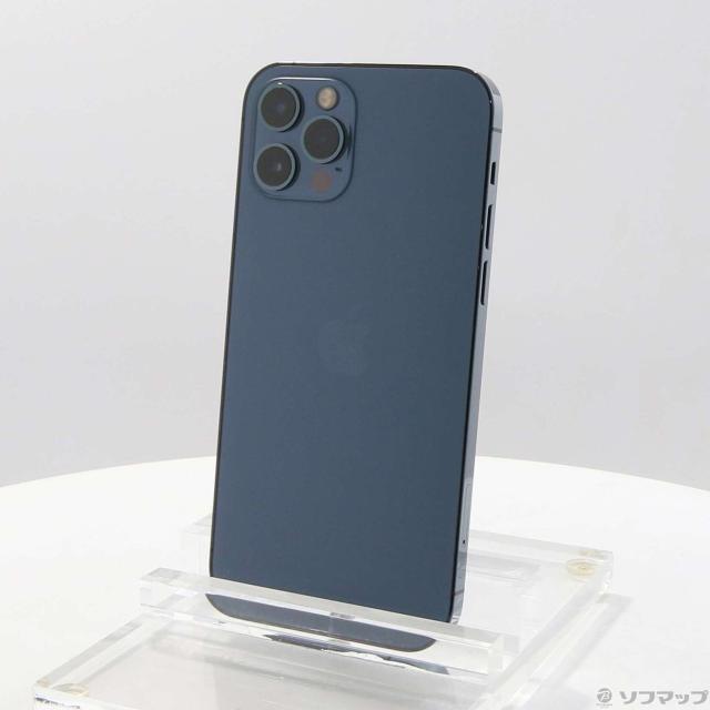 【美品】iPhone 12 Pro 256GB MGMD3J/A - 箱付き 中古)Apple iPhone12 Pro 256GB パシフィックブルー MGMD3J/A