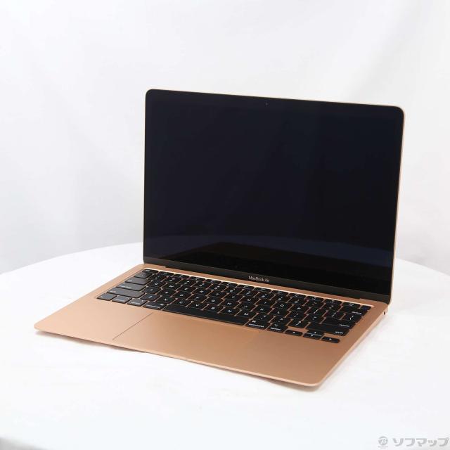 (中古)Apple MacBook Air 13.3-inch Early-2020 MVH52J/A Core_i5 1.1GHz 16GB SSD1TB ゴールド (10.15 Catalina)(258-ud)