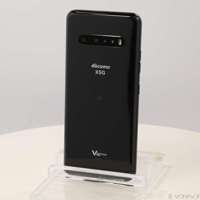 中古)LG LG V60 ThinQ 5G 128GB ザ ブラック L-51A docomo(349-ud) 中古)LG LG V60 ThinQ 5G 128GB ザ ブラック L-51A docomo(349-ud)