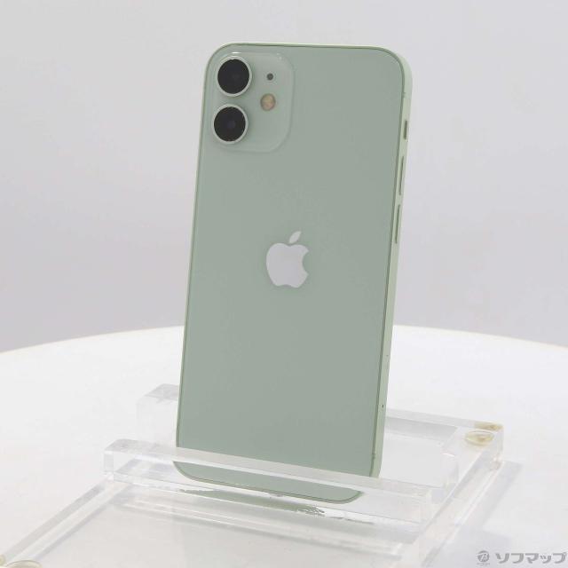 (中古)Apple iPhone12 mini 64GB グリーン MGAV3J/A SIMフリー(371-ud)