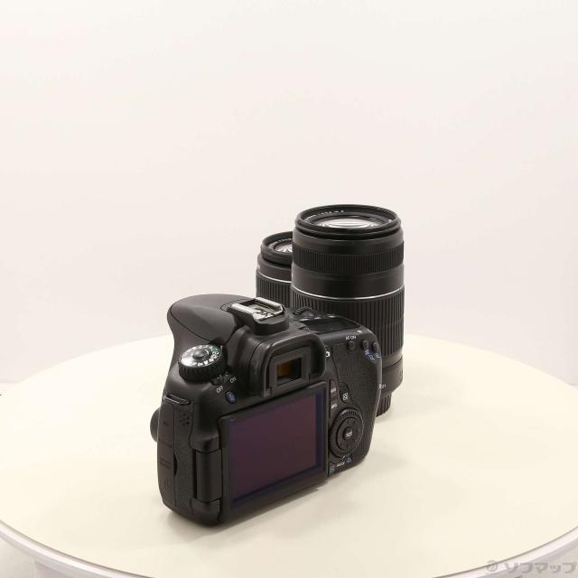中古)Canon EOS 60D 18-55/55-250 ダブルズームキット (1800万