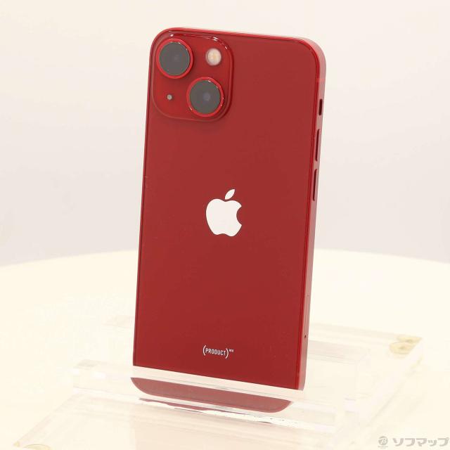 (中古)Apple iPhone13 mini 256GB プロダクトレッド MLJM3J/A SIMフリー(305-ud)