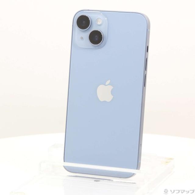 中古)Apple iPhone14 128GB ブルー MPVJ3J/A SIMフリー(262-ud